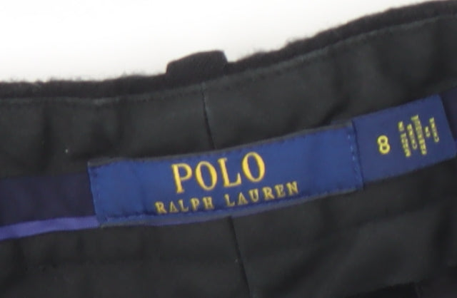 Polo Ralph Lauren Women's Black Trousers Size 8