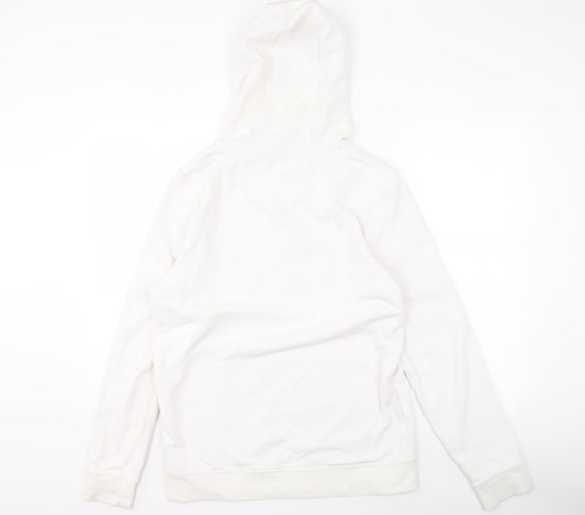 Kappa Men's White Pullover Hoodie, Size L