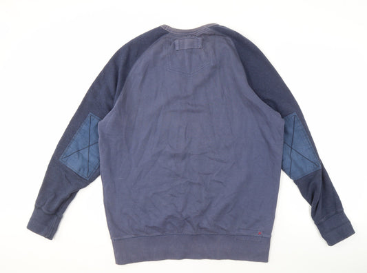Fat Face Men's Blue Pullover Sweatshirt Size M
