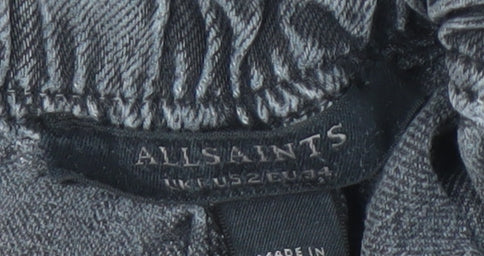 AllSaints Women's Grey Cargo Jeans Size 6