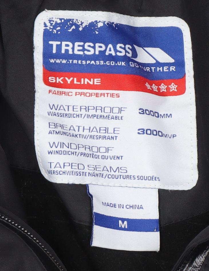 Trespass Women's Black Ski Jacket M Waterproof