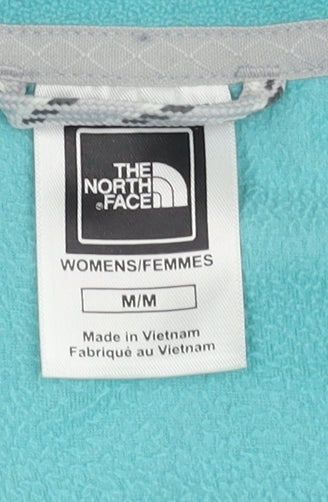The North Face Women's Blue Fleece Hoodie M Zip