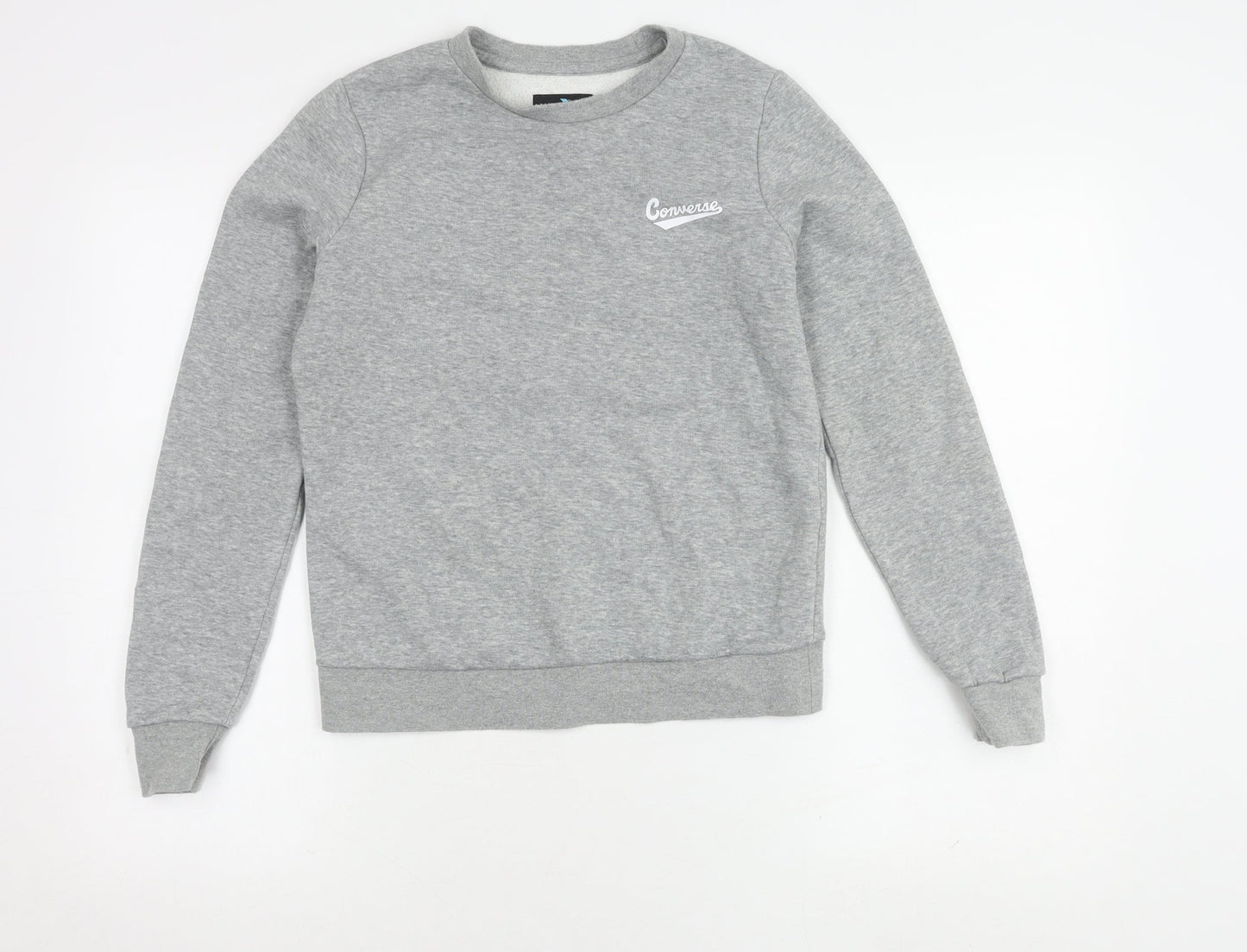 Converse Unisex Grey XS Logo Crew Neck Sweatshirt
