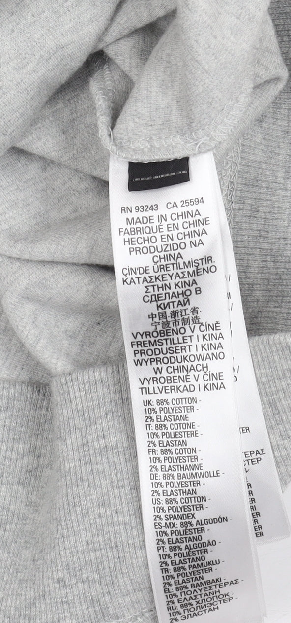 Diesel Women's Grey Pullover Sweatshirt, Size S