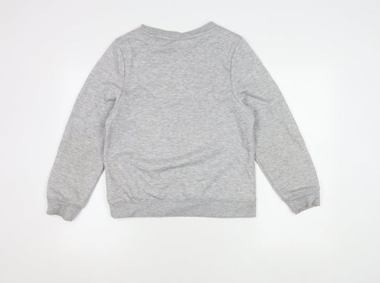 Slazenger Boys Grey Sweatshirt, 13 Years, Lightweight Pullover