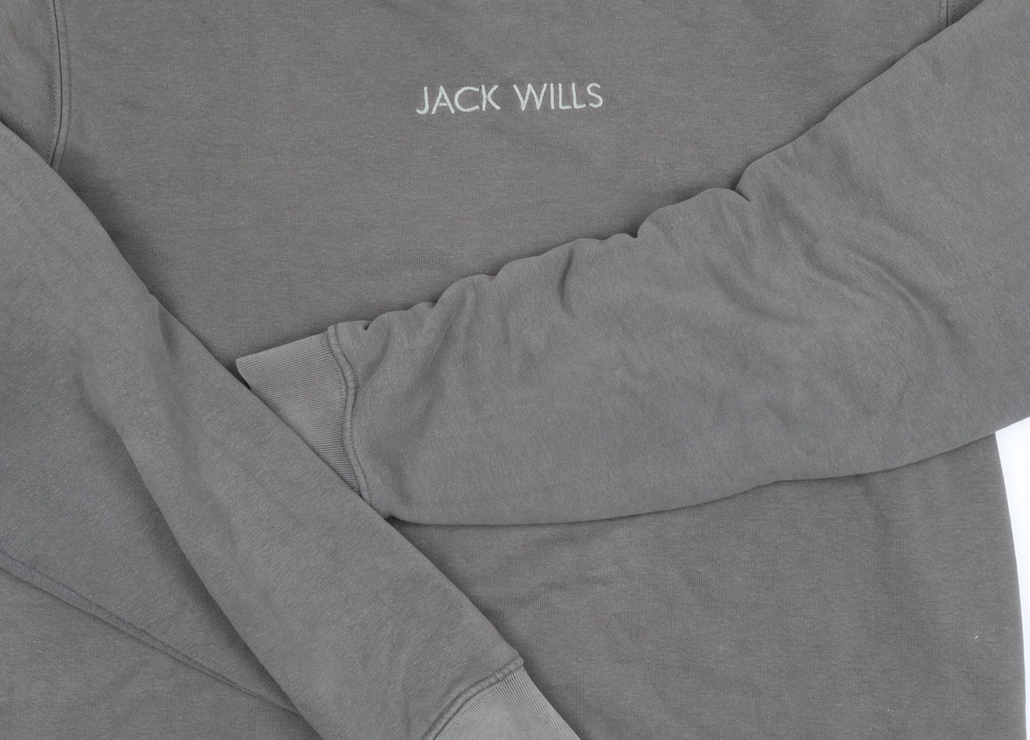 Jack Wills Men's Grey Pullover Sweatshirt L
