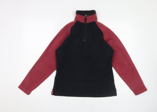 Peter Storm Women's Colourblock Zip Fleece Sweatshirt - Size 10