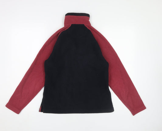 Peter Storm Women's Colourblock Zip Fleece Sweatshirt - Size 10