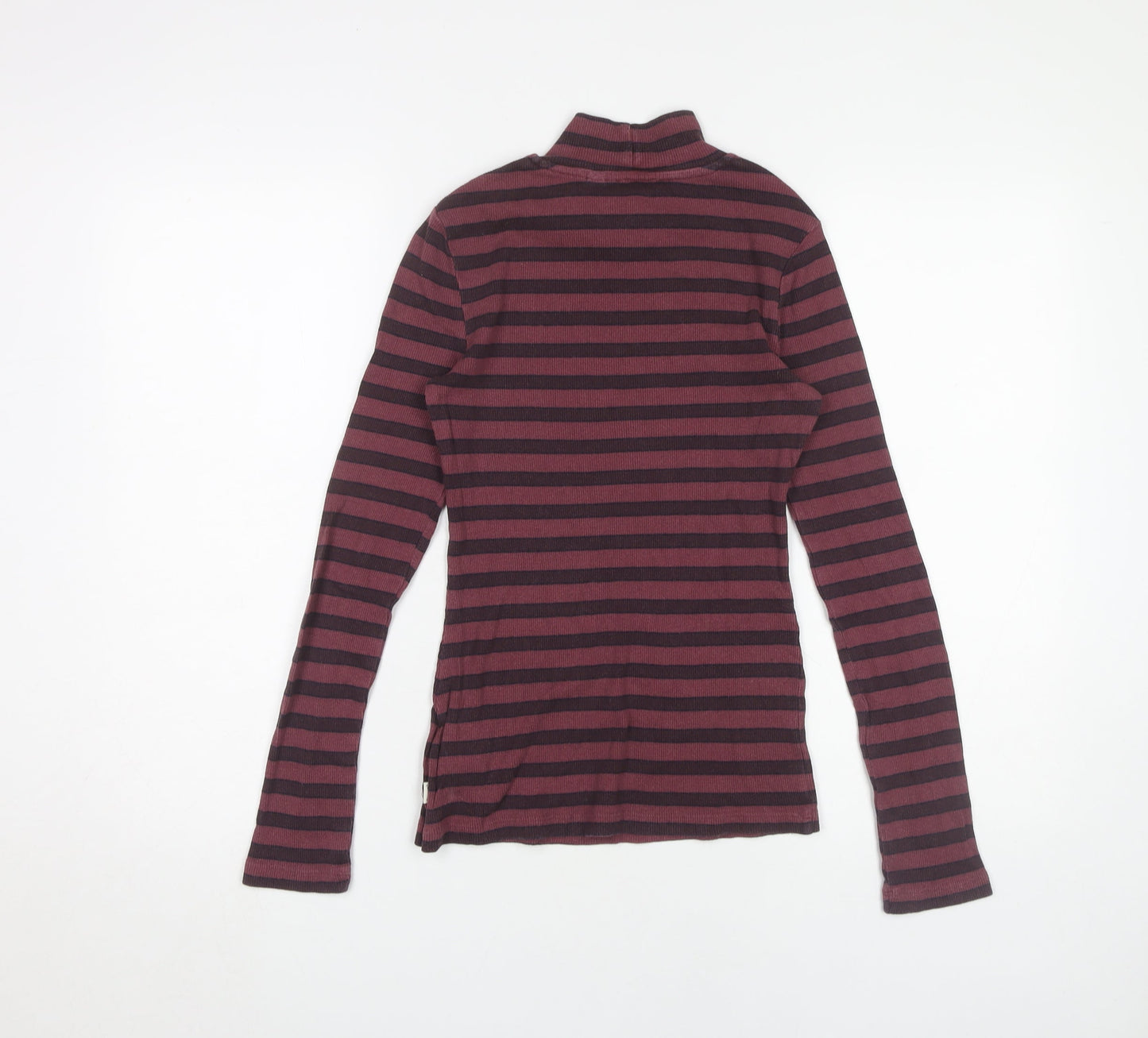 Fat Face Women's Multicoloured Stripe Roll Neck