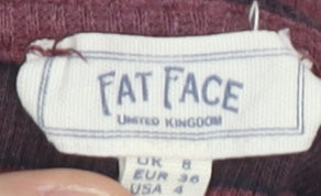 Fat Face Women's Multicoloured Stripe Roll Neck