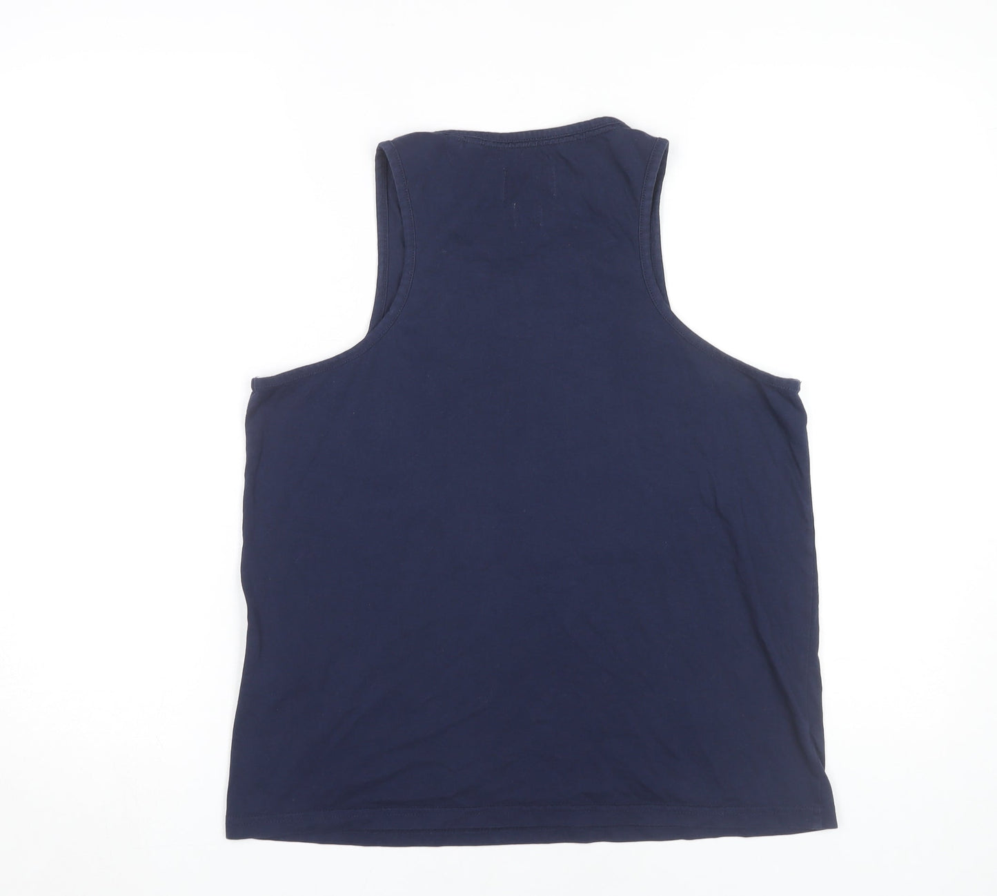 Superdry Women's Blue Tank Top Size 12 Casual Wear