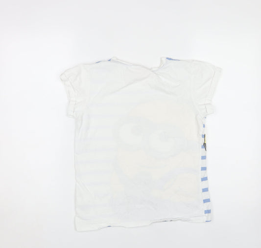 Despicable Me Minions XS Teens Nightshirt White/Blue