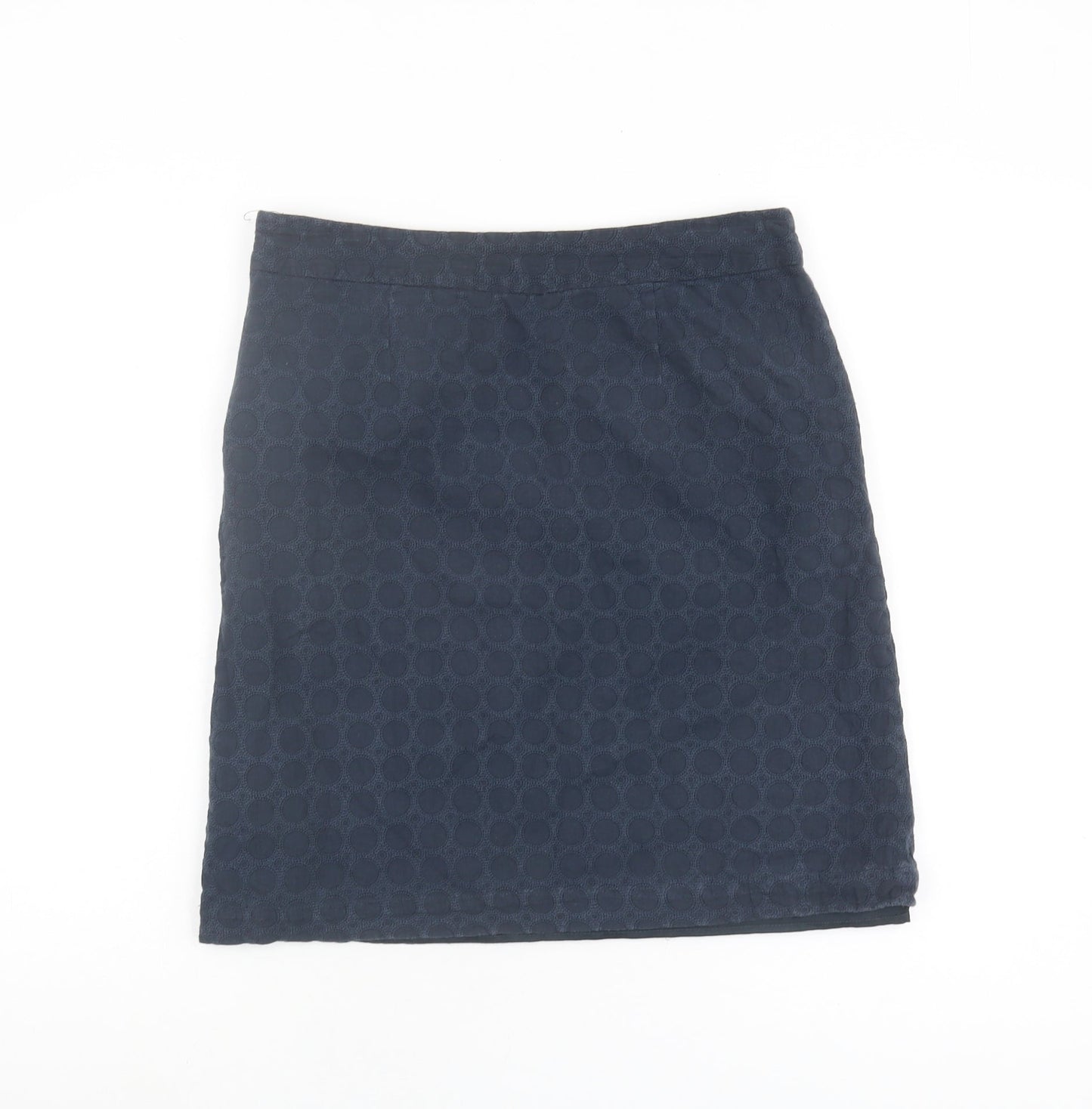 White Stuff Women’s Blue Pencil Skirt Size 10