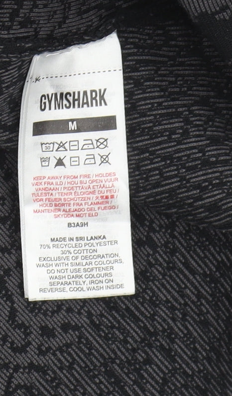 Gymshark Unisex Black Pullover Sweatshirt M