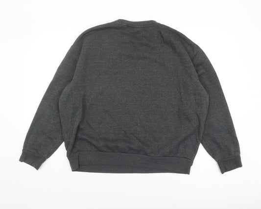 Disney Unisex Grey Pullover Sweatshirt L