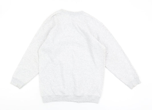 Disney Unisex Grey Pullover Sweatshirt L