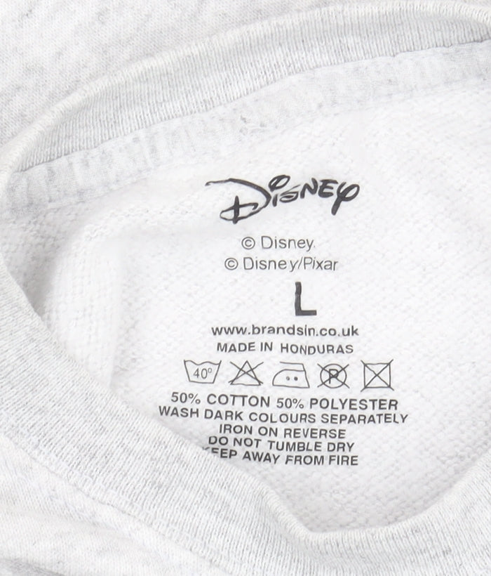 Disney Unisex Grey Pullover Sweatshirt L