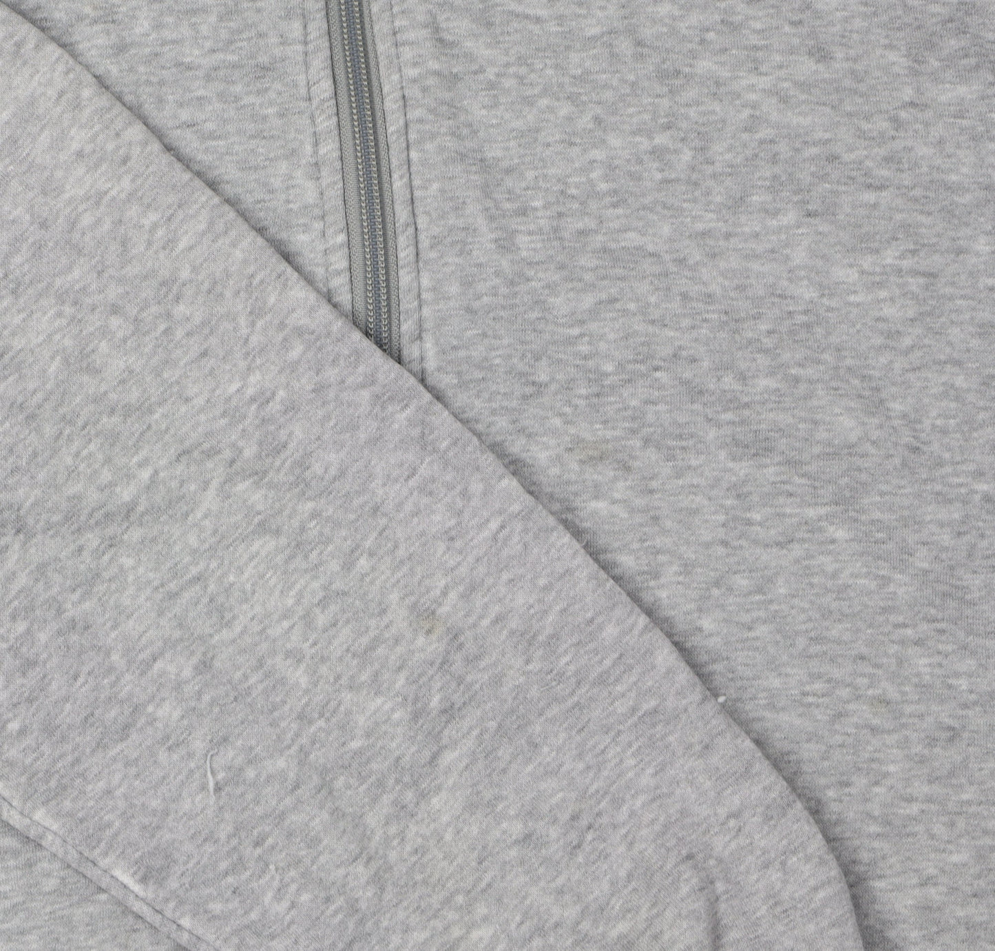 Nike Men's Grey Full Zip Hoodie, Size M