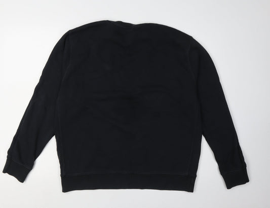 Nike Men's Black Pullover Sweatshirt - Size L