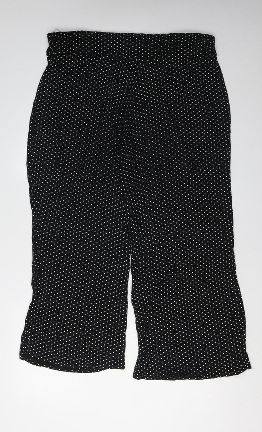 Roman Women's Black Polka Dot Trousers Size 18