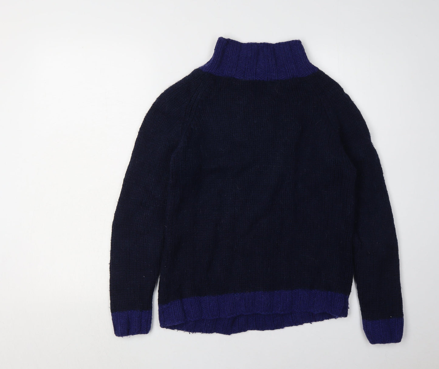 Boden Women's Blue Roll Neck Pullover Jumper Size S