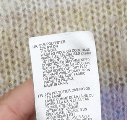 White Stuff Women's Multicoloured Striped Pullover, Size 12