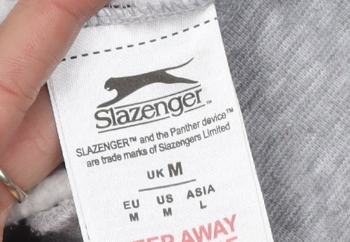Slazenger Men's Grey Pullover Hoodie, Size M