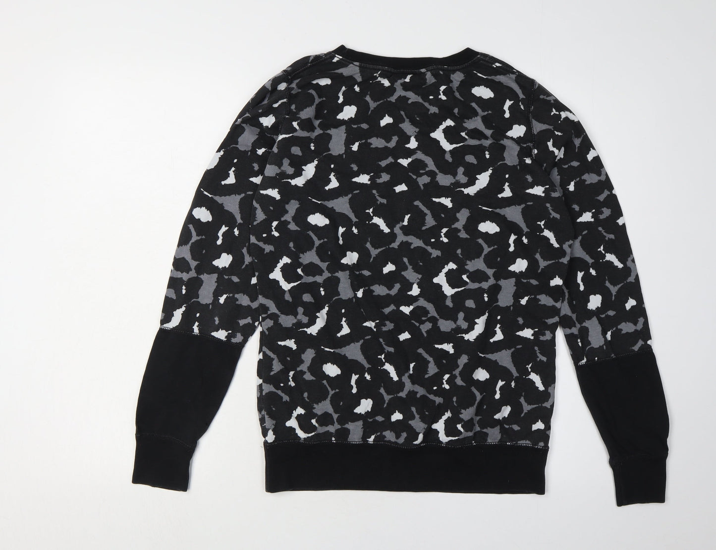Nike Black Unisex Animal Print Pullover Sweatshirt