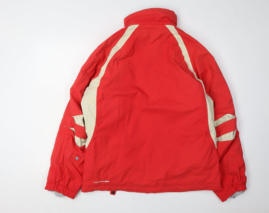 Trespass Men's Red Waterproof Jacket Size L Outdoor
