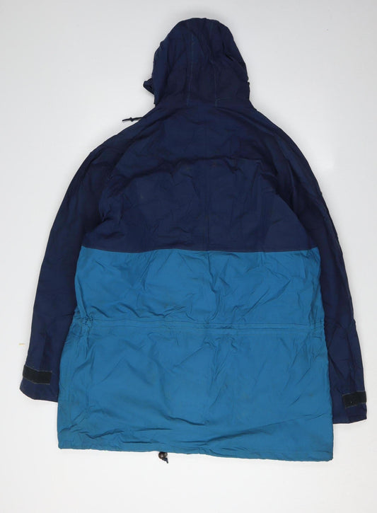 TOG 24 Men's Blue Hooded Parka L