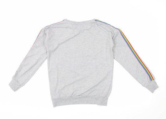 Disney Women’s Grey Sweatshirt Pullover Size 4