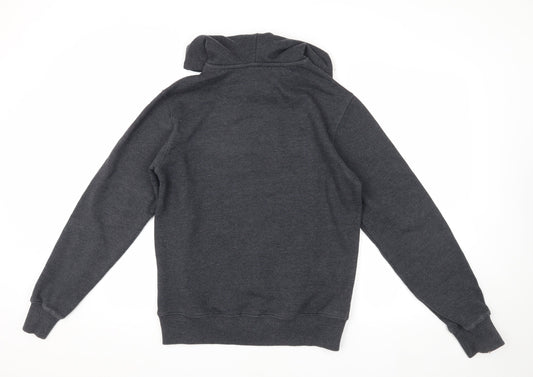 New Balance Men's Grey Pullover Hoodie - Size S