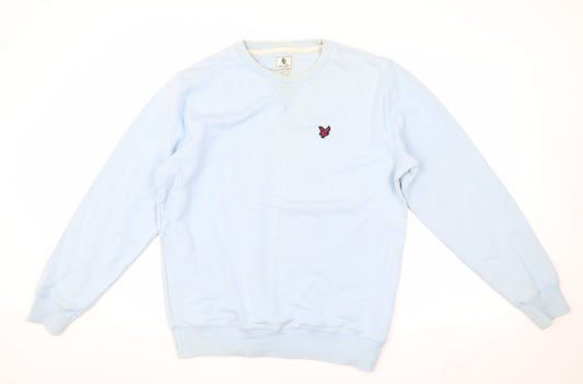 Lyle and Scott Men's Blue Pullover Sweatshirt M