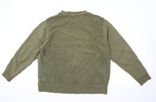 Nike Green XL Men's Pullover Sweatshirt