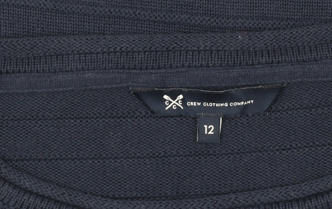 Crew Clothing Company Women's Blue Pullover Jumper, Size 12