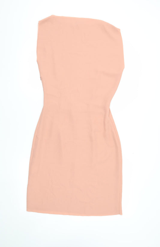 Reiss Women's Pink Sheath Dress UK 8 - Spring Essential