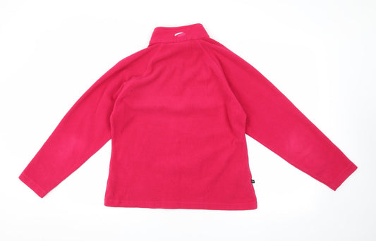 Mountainlife Women's Red Fleece Pullover Sweatshirt, Size 10