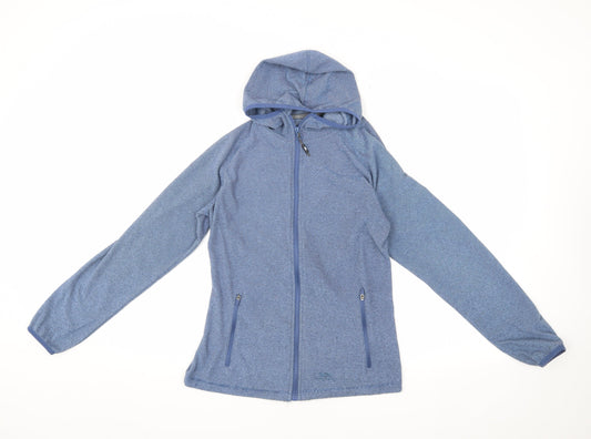 Trespass Women's Blue Hooded Jacket S Basic Style