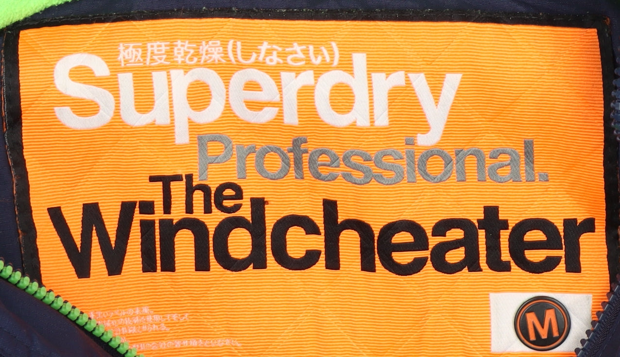 Superdry Men's Blue Windbreaker Jacket M