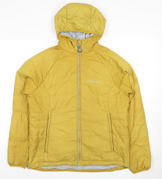 Craghoppers Women's Yellow Hooded Jacket Size 14