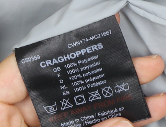 Craghoppers Women's Yellow Hooded Jacket Size 14