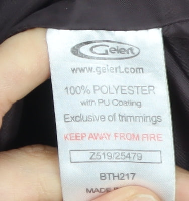 Gelert Women's Brown Waterproof Rain Coat Jacket Size 12