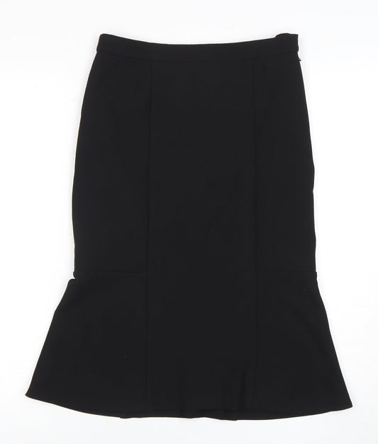 Laura Ashley Women's Black Trumpet Skirt - UK 8