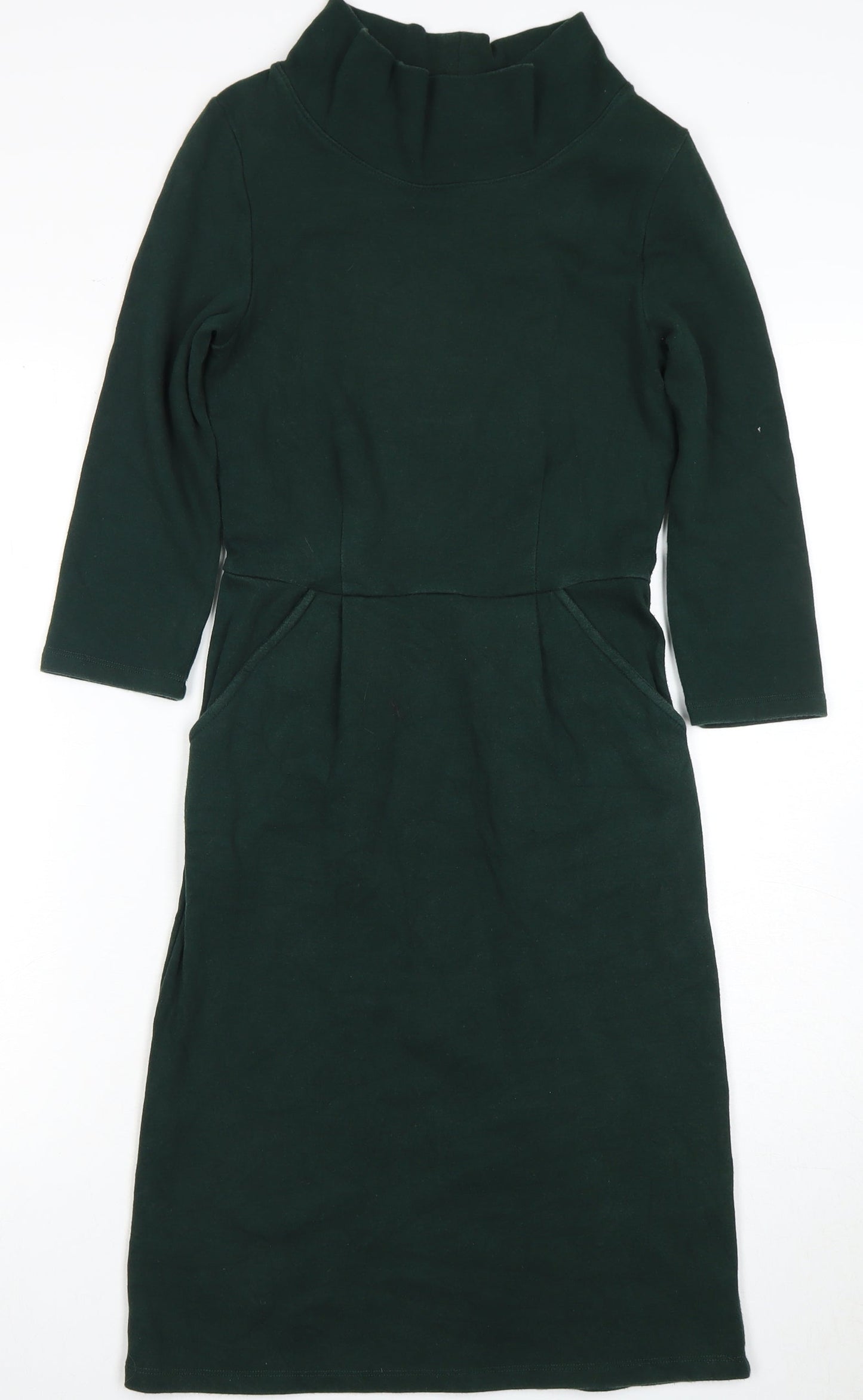 Seasalt Women's Green Sheath Dress, Size 8, Casual
