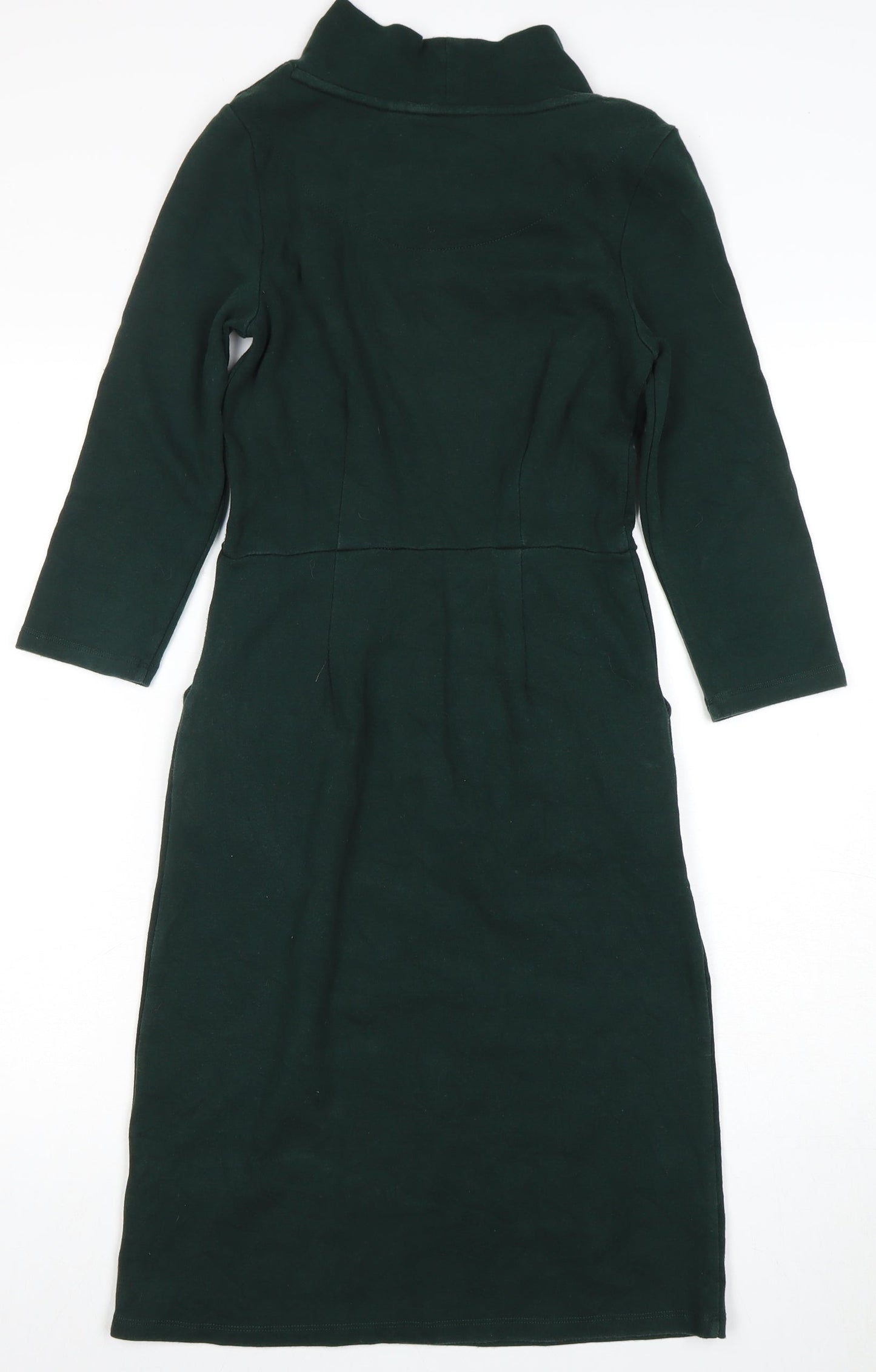 Seasalt Women's Green Sheath Dress, Size 8, Casual