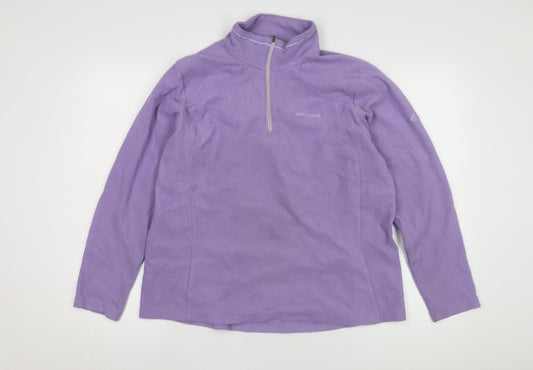Craghoppers Women's Purple Pullover Sweatshirt Size 18