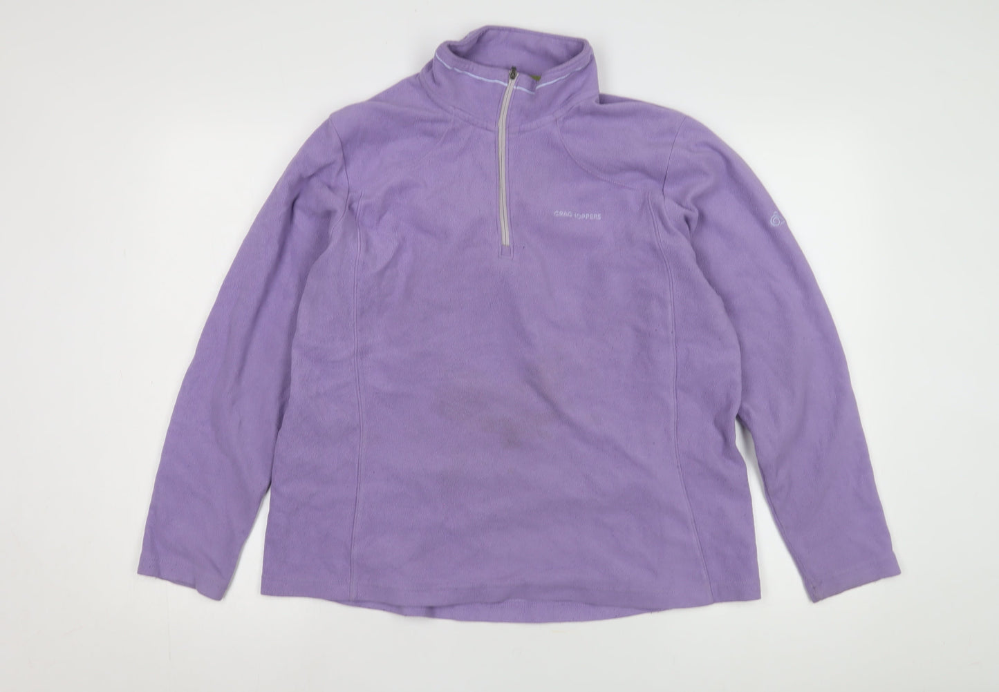 Craghoppers Women's Purple Pullover Sweatshirt Size 18