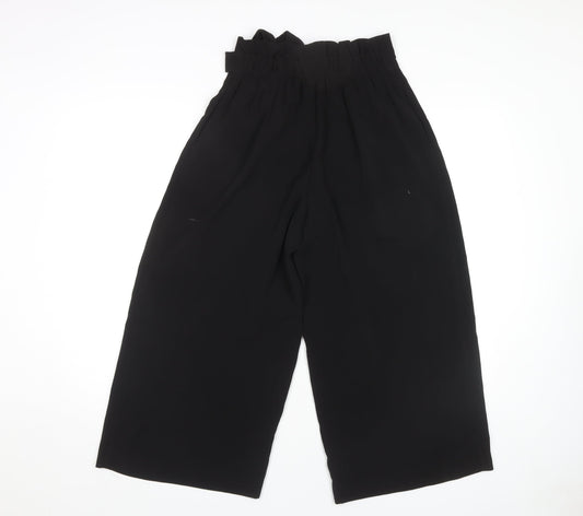 Zara Women's Black Paperbag Trousers XS