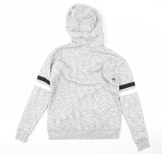 Hollister Men's Grey XS Hoodie - Logo Pullover
