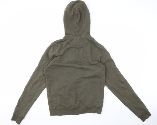 Lyle & Scott Men's Green Full Zip Hoodie Size L